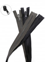 Молния трактор Т8 1 замок у/з бегунок перекидной LOGO 75см в Ростове-на-Дону