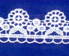 Кружево № 2505653 шир 25мм (уп.9м)