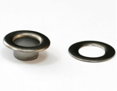 Люверсы №4 (6мм) (уп.5000шт) сталь