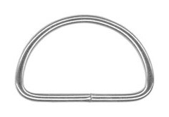 Полукольцо металл 40мм (уп.1000шт.) 3,5мм