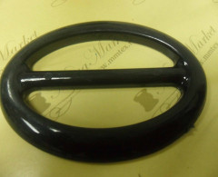 Пряжка овальная №9217 черный