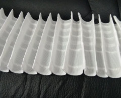 Шторная тесьма 100мм №1090 Т матовая  равномерная 2 нитки (кор.18 шт по 50 метр)