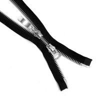 Молния металл никель Т-8 2 замка Разъемная 70см в Ростове-на-Дону