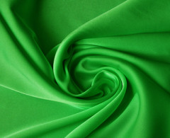 Атлас Сатин 100% п/эстер 100гр/м погон гладь (Черный) (Зеленый светлый 6444)