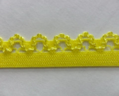 Резинка ажурная № 407 вязаная 15мм