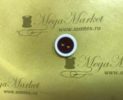 Пуговицы полиэстер 22L-14мм 2-прокола (уп.1000шт.)