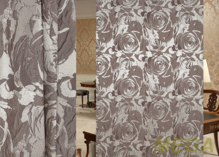 Ткани портьерные Многоцвет Жаккард RM R1655-col.47/300 P