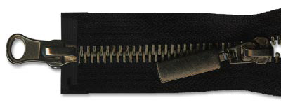 Молния металл Т-8 2 замка Разъемная 65см  в Ростове-на-Дону