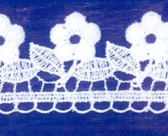 Кружево № 3505162 шир 35мм(уп.9м)