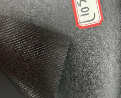 Искусственная кожа пвх TS 017 толщина 0.6±0.05мм, вес 280+/-80гр, шир 160см,100%п/э, рулон 40м 