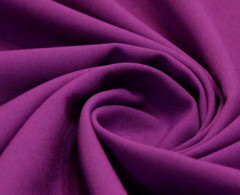 Ткань Габардин 230 шир 150см рул 50м гладь (Черный) (Лиловый)