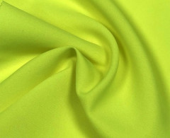 Ткань Габардин 230 шир 150см рул 50м гладь (Черный) (Лимон неон)