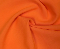 Ткань Габардин 230 шир 150см рул 50м гладь (Черный) (Оранжевый 1462)