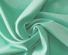Ткань Габардин 230 шир 150см рул 50м гладь (Черный) (Ментол)