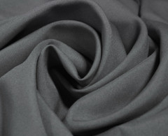 Ткань Габардин 230 шир 150см рул 50м гладь (Черный) (Серый)