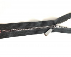 Молния трактор декор Т5 1 замок 18см(100шт) металлизированный зуб у/з