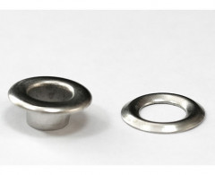 Люверсы № 27 14мм S (уп.500шт.) нержавейка