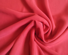 Полотно трикотажное Шифон однотонный, 100% Полиэстер, 85г/м2, шир.150см(цена за погон.метр)