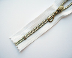 Молния спираль Т-7 декор. 14см (100шт) серебро