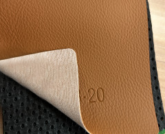 Искусственная кожа пвх TS 23-20 толщина 0,70±0.10 мм,вес 525+/-50гр, шир 140см,100%п/э, рулон от 25м