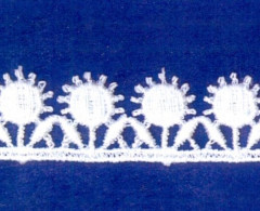 Кружево № 1505249 шир.15мм (уп.9м)